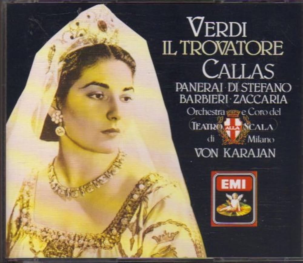 【中古】 Verdi ベルディ / Il Trovatore: Votto / Teatro Allascara, Callas, Penno, Tagliabue, Stignani, E Giuseppe Verdi, Herbert von Karajan, Vienna Philharmonic